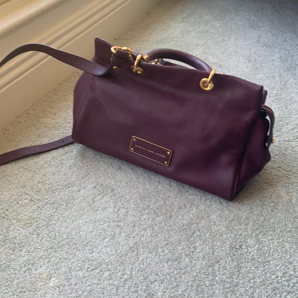 Marc by Marc jacobs maroon/ deep plum purse
